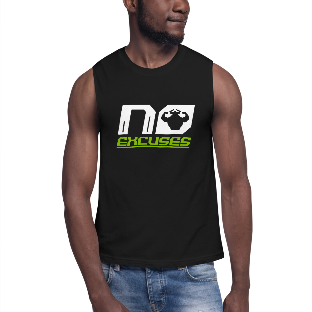 No Excuses Muscle Shirt  - Strong and Humble Apparel