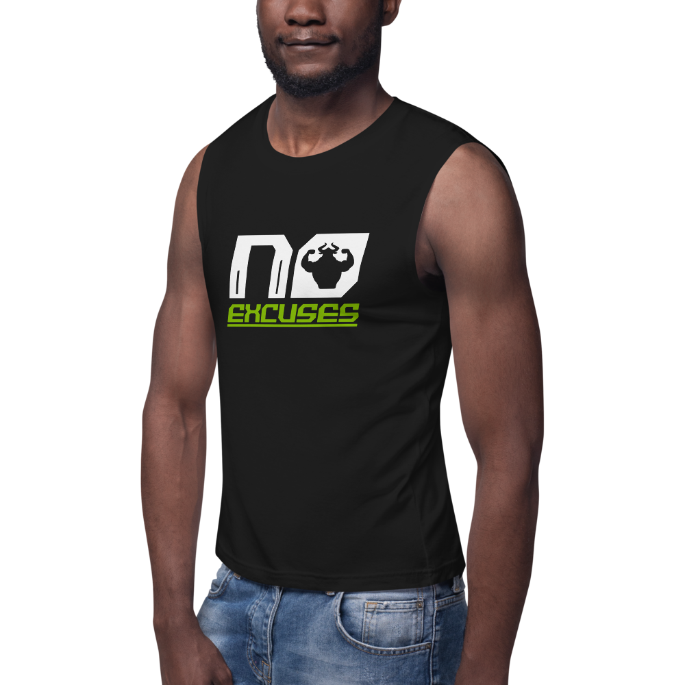 No Excuses Muscle Shirt  - Strong and Humble Apparel