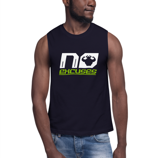 No Excuses Muscle Shirt  - Strong and Humble Apparel