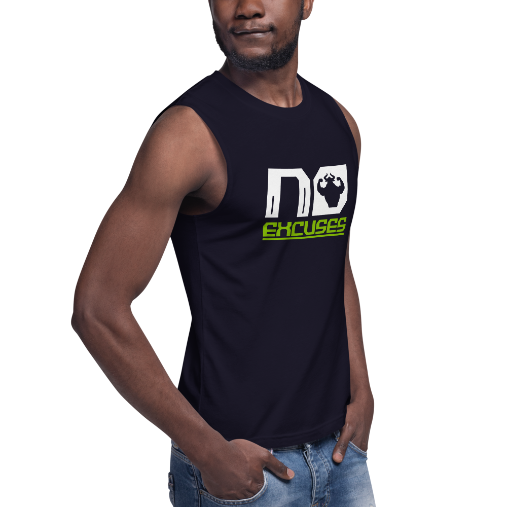 No Excuses Muscle Shirt  - Strong and Humble Apparel