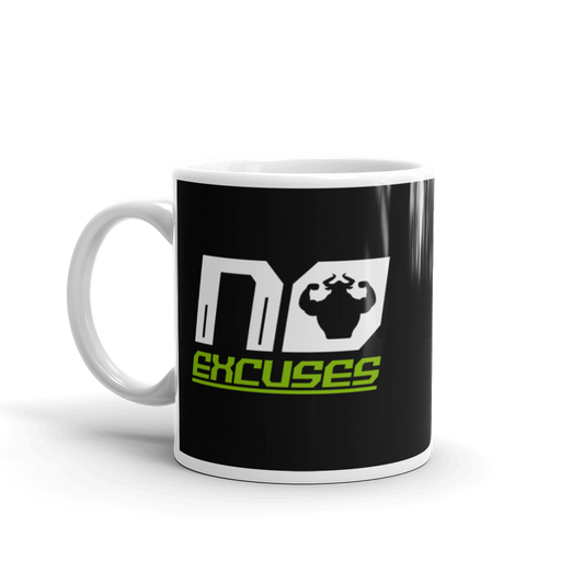No Excuses Mug  - Strong and Humble Apparel