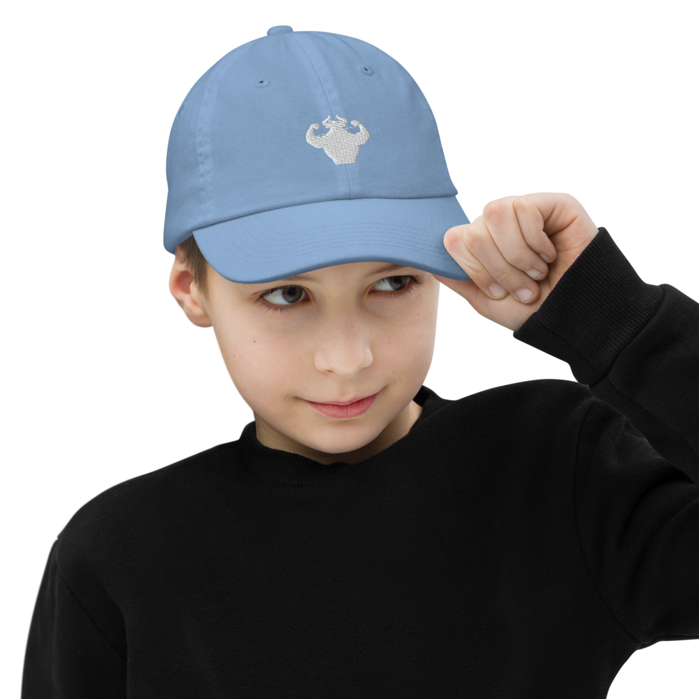 Strong and Humble Minimal Logo Youth baseball cap  - Strong and Humble Apparel