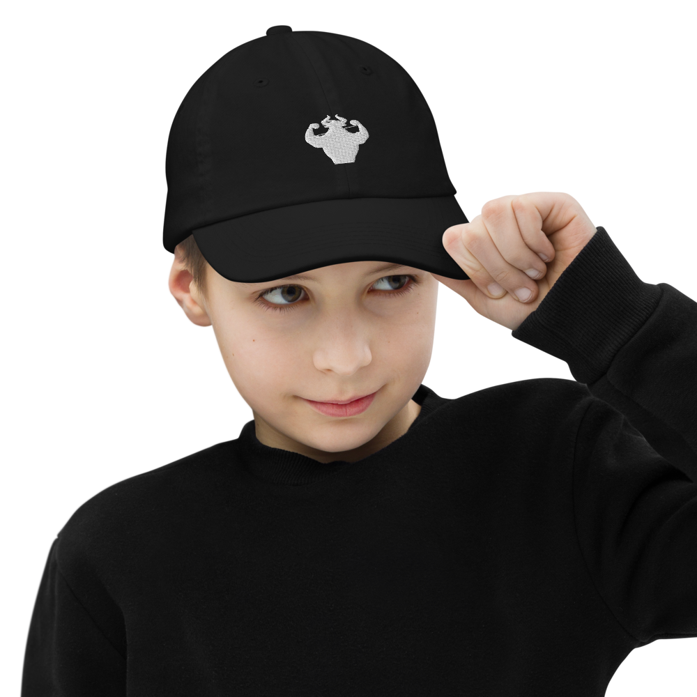 Strong and Humble Minimal Logo Youth baseball cap  - Strong and Humble Apparel