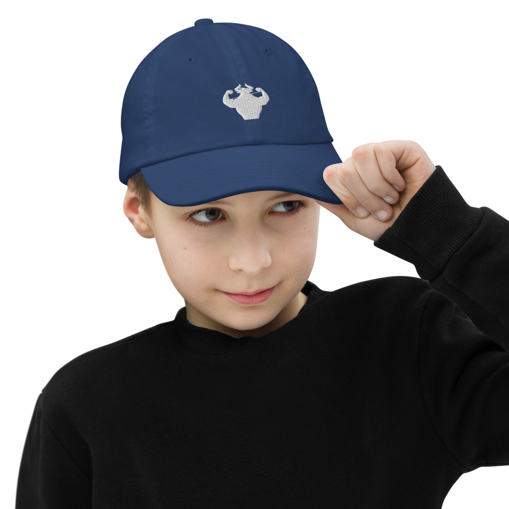 Strong and Humble Minimal Logo Youth baseball cap  - Strong and Humble Apparel