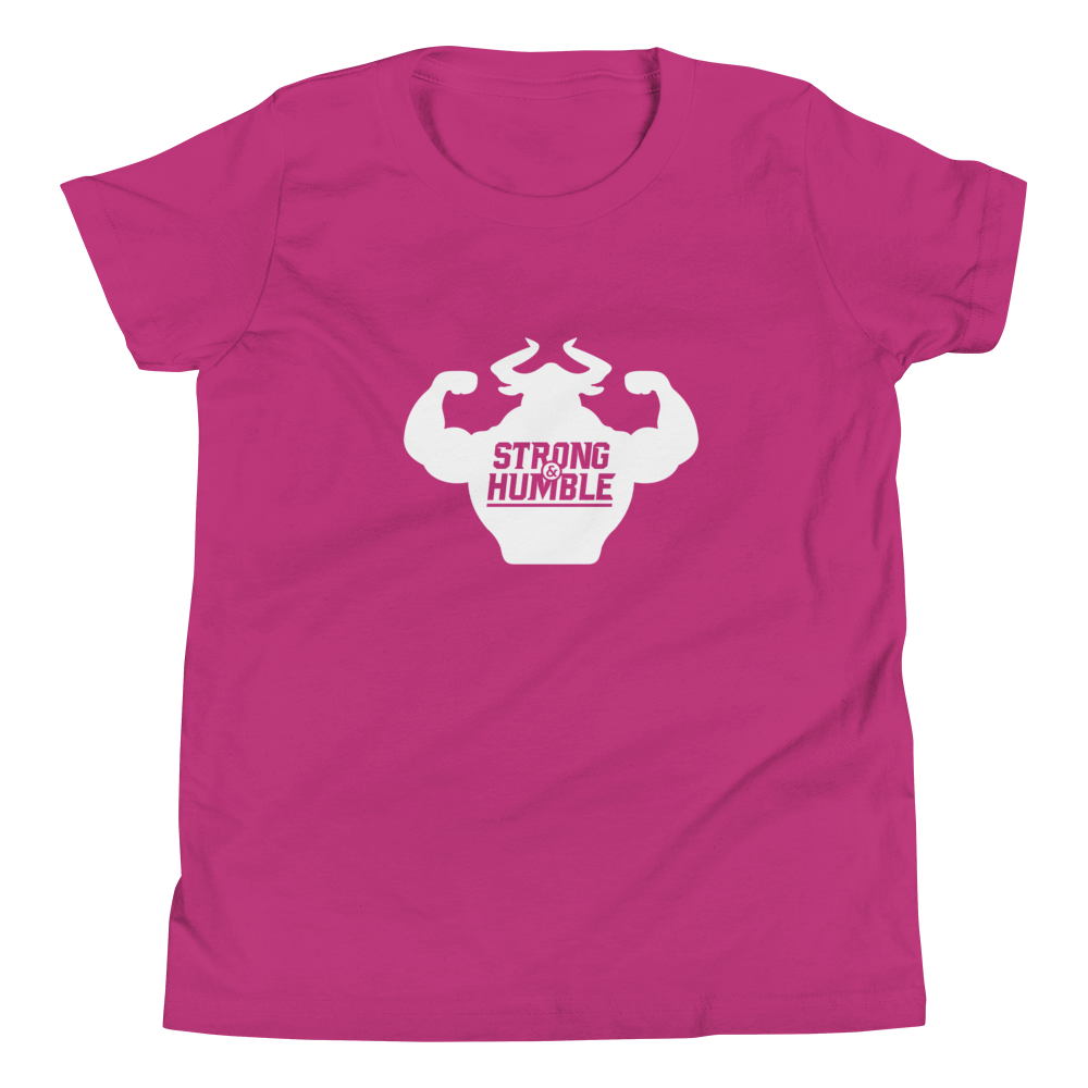 Strong and Humble Classic Logo Youth Short Sleeve T-Shirt - Strong and Humble Apparel
