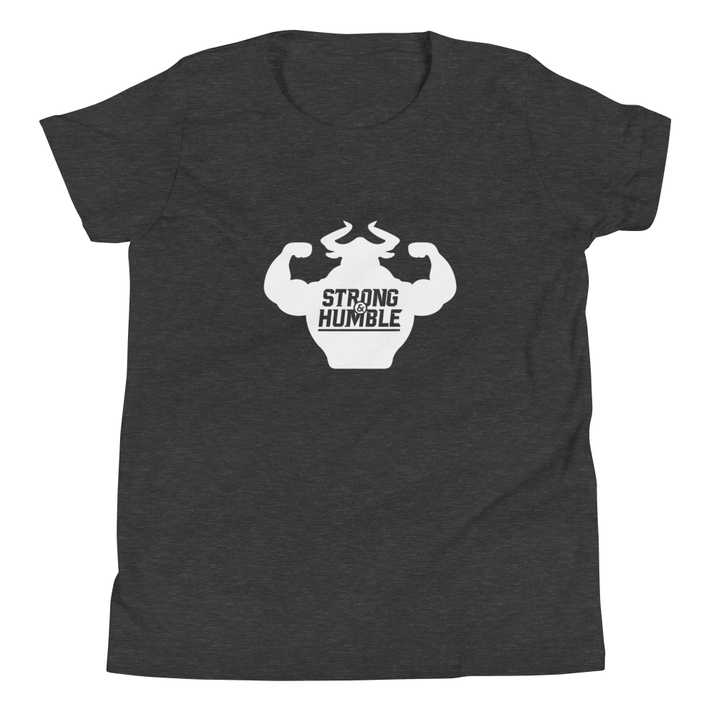 Strong and Humble Classic Logo Youth Short Sleeve T-Shirt - Strong and Humble Apparel