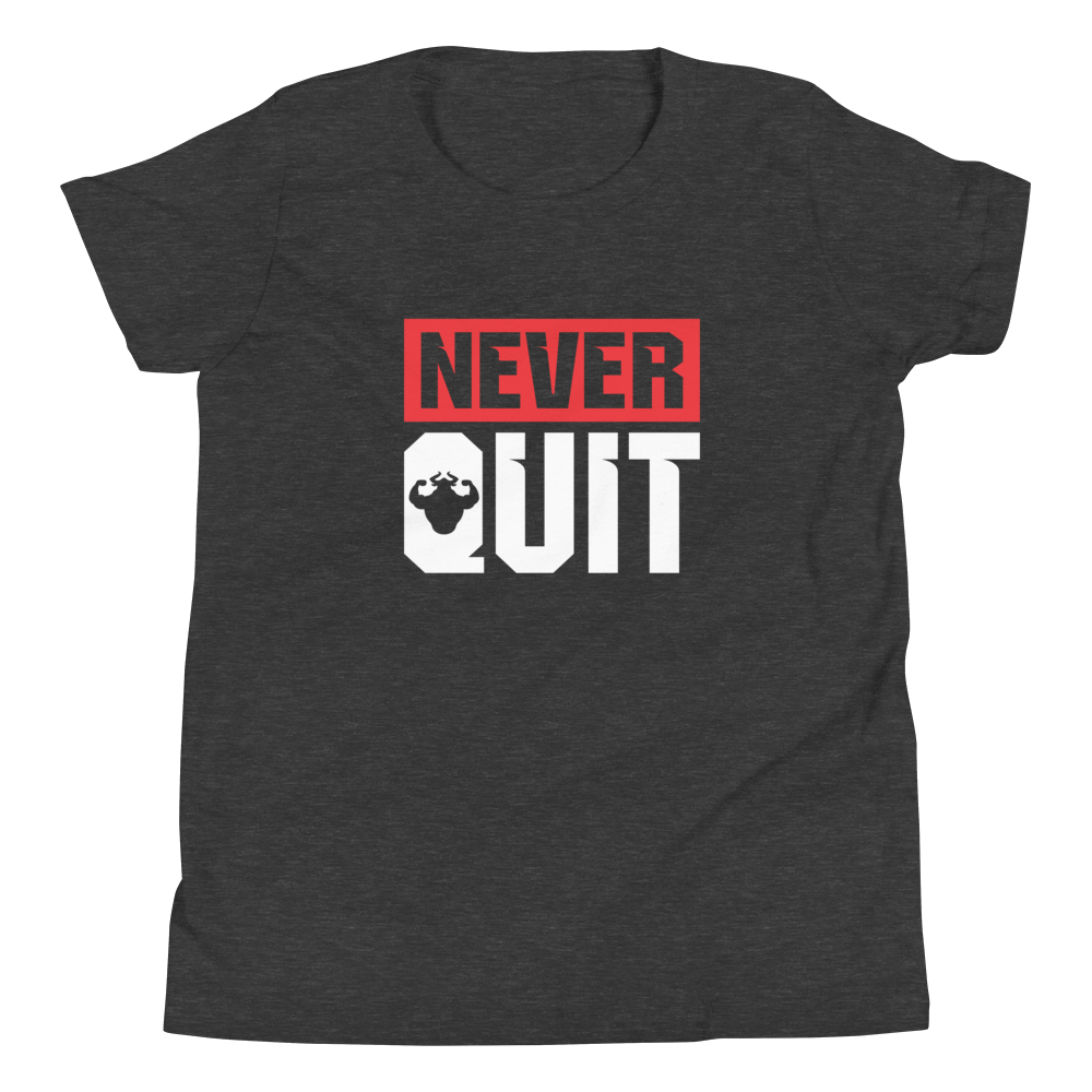 Never Quit Youth Short Sleeve T-Shirt - Strong and Humble Apparel
