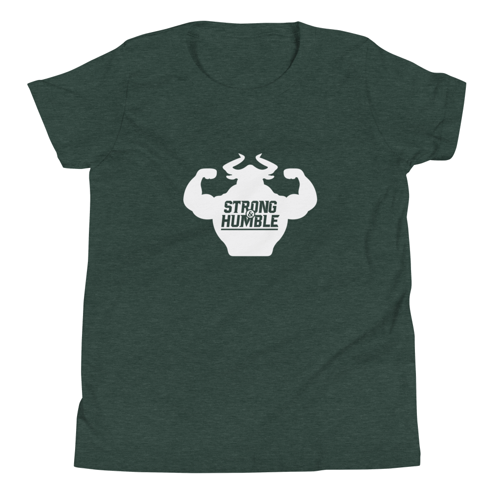 Strong and Humble Classic Logo Youth Short Sleeve T-Shirt - Strong and Humble Apparel