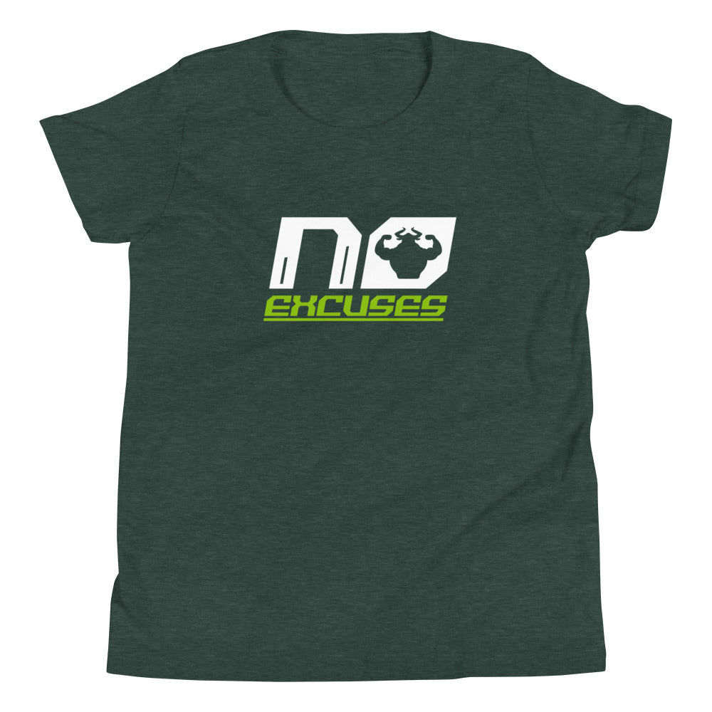 No Excuses Youth Short Sleeve T-Shirt - Strong and Humble Apparel