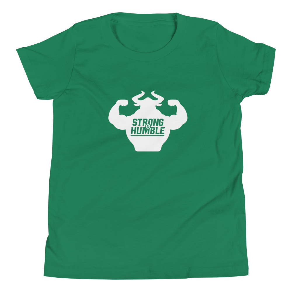 Strong and Humble Classic Logo Youth Short Sleeve T-Shirt - Strong and Humble Apparel