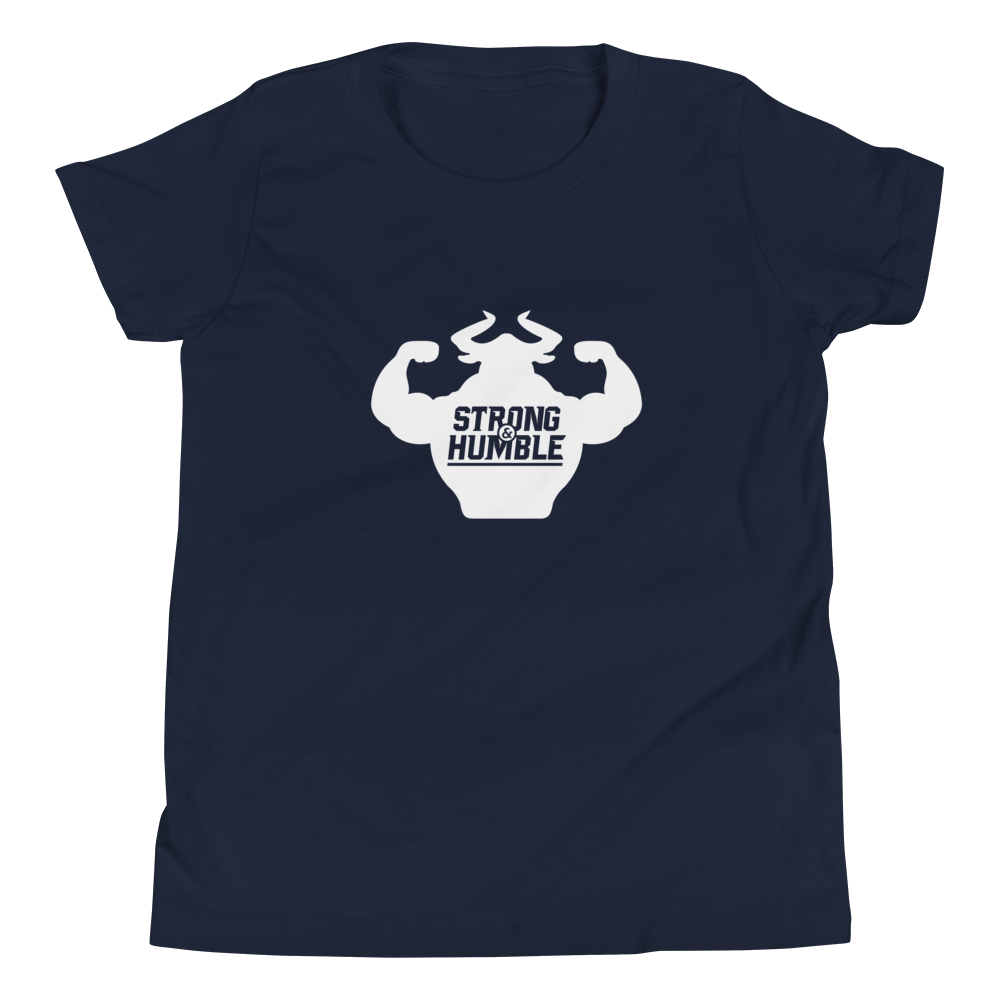 Strong and Humble Classic Logo Youth Short Sleeve T-Shirt - Strong and Humble Apparel