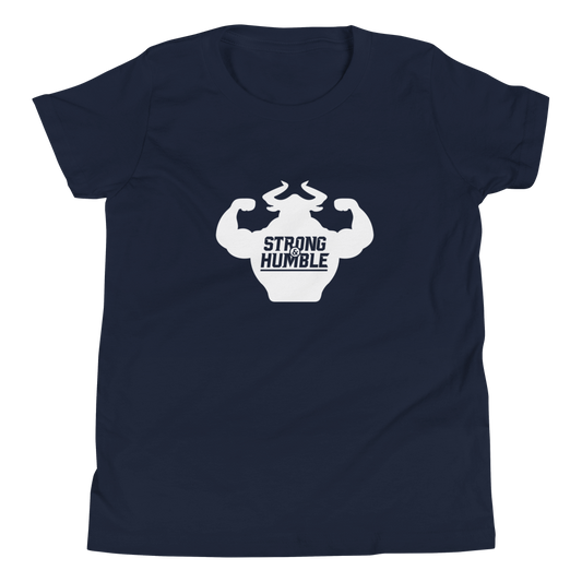 Strong and Humble Classic Logo Youth Short Sleeve T-Shirt  - Strong and Humble Apparel