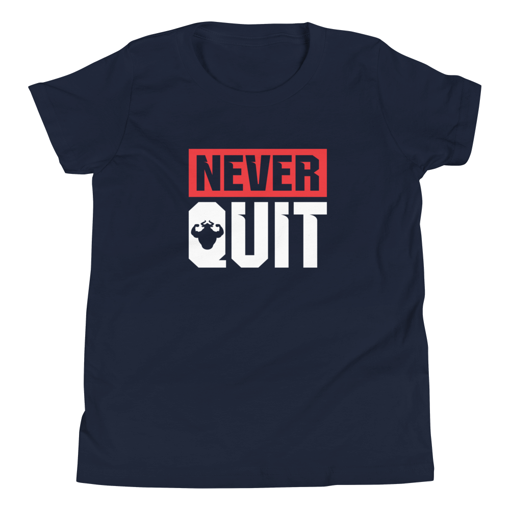 Never Quit Youth Short Sleeve T-Shirt - Strong and Humble Apparel