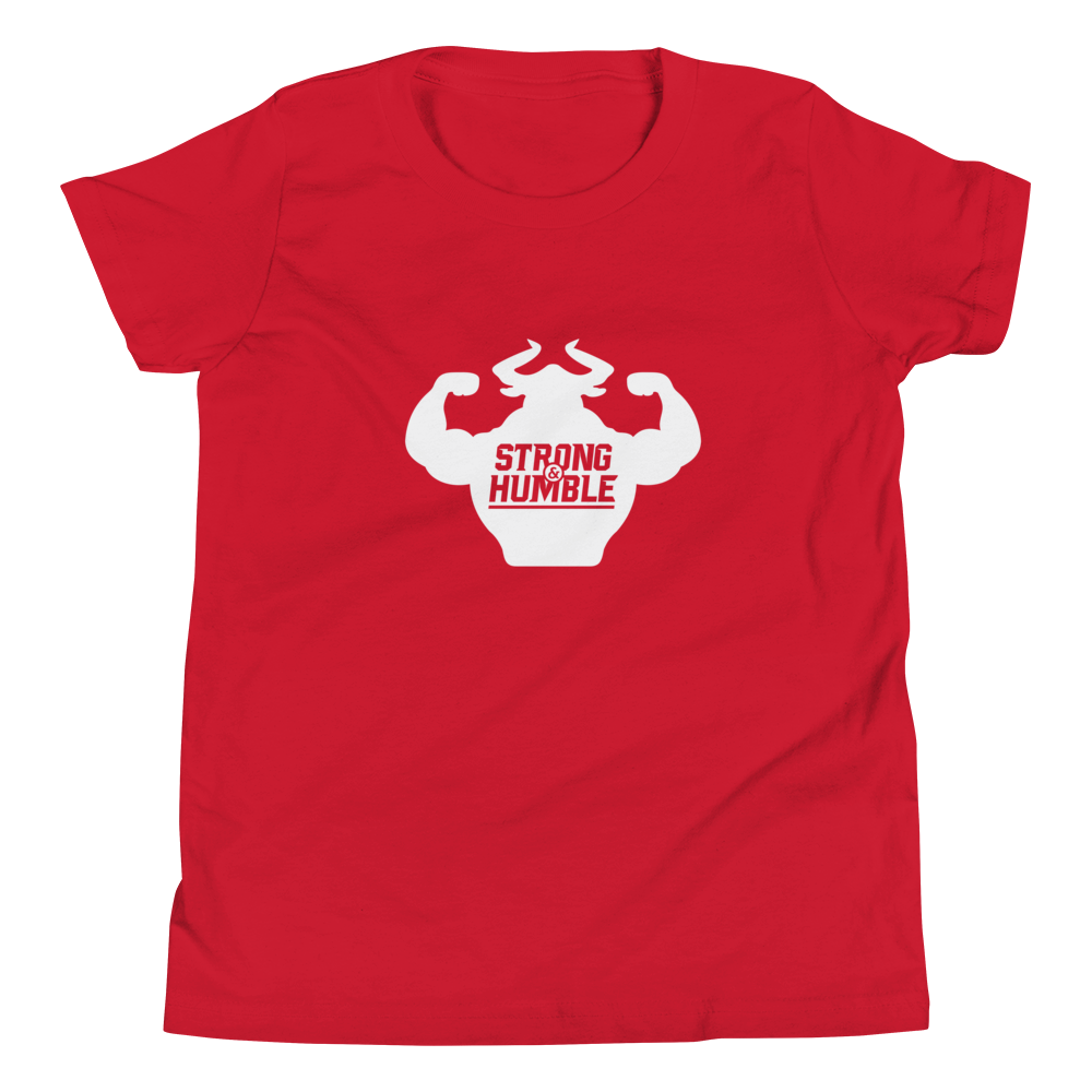Strong and Humble Classic Logo Youth Short Sleeve T-Shirt - Strong and Humble Apparel