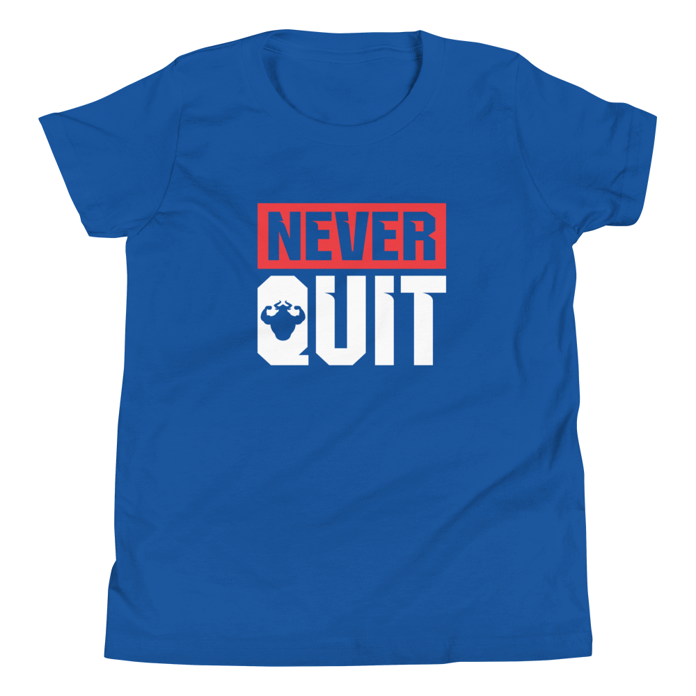 Never Quit Youth Short Sleeve T-Shirt - Strong and Humble Apparel