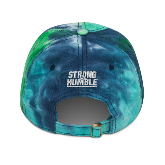 Minimal Logo Tie dye hat  - Strong and Humble Apparel