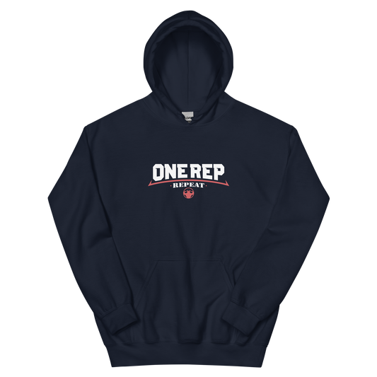 One Rep Repeat Hoodie  - Strong and Humble Apparel